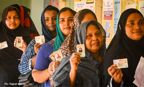 Women voters determine the fate of the capital