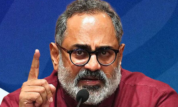 'The last election where three fronts clashed has ended'; Rajiv Chandrasekhar