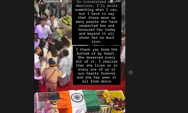 zanai-bhosle-pens-emotional-note-after-grandma-asha-bhosles-funeral-