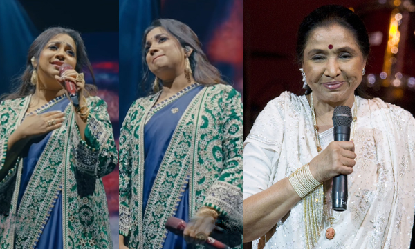 Shreya Ghoshal pays tribute to Asha Bhosle during her London concert