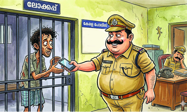 Policeman suspended for helping gangster use phone