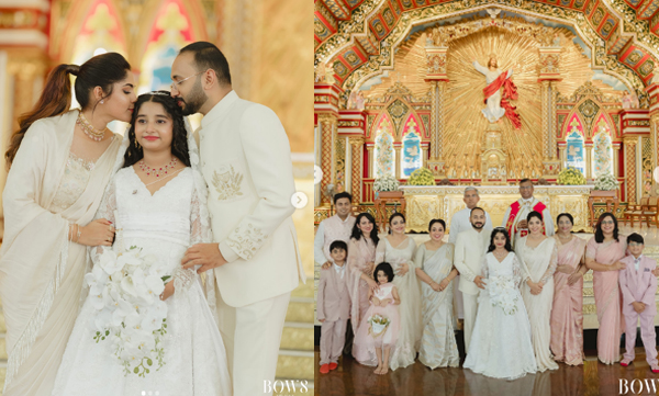 Rimi -Tomy- Shares -Heartfelt- Note -and -Pictures- from -Niece- Kiara’s- First- Holy -Communion