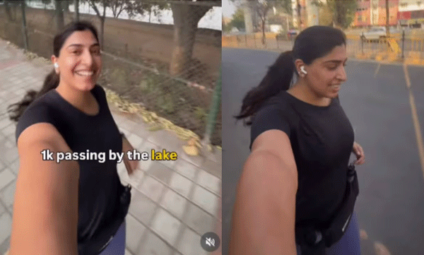 this-bengaluru-woman-jogged-across-the-city-12-km-to-meet-friend-viral-video