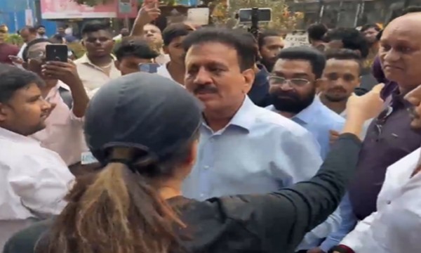 Get out of here; Mumbai woman to state minister