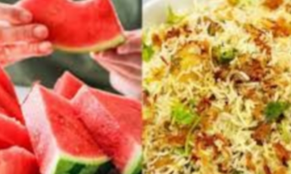 Food poisoning after eating biryani, water melon