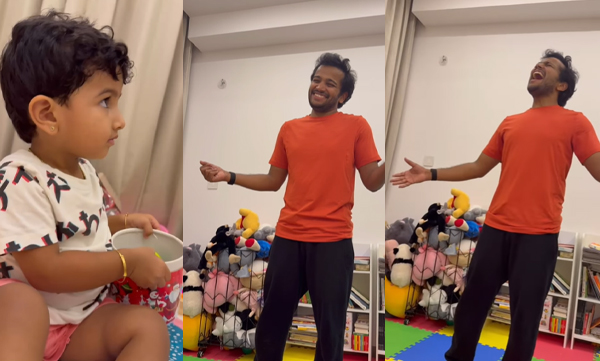 Basil Joseph singing video shared by wife on his birthday