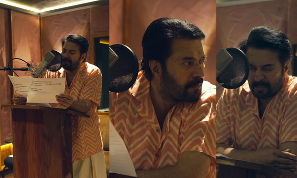 Actor Mammootty Patriot movie song recording video bts goes viral