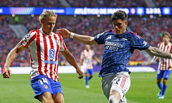 Arsenal and Atletico Draw in First Leg as Both Sides Net Penalties