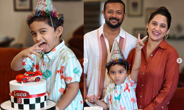 Miya -George -Celebrates- Son -Luca’s -5th- Birthday