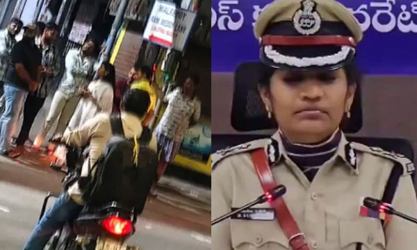 Commissioner in the city at midnight; approached by 40 men