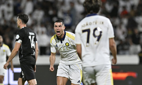 Ronaldo scores 'century' of goals in Saudi Arabia; Al Nasr close to title