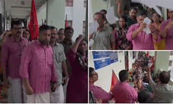 mass-transfer-following-power-shift-in-kerala-ngo-union-protests-at-vikas-bhavan-by-burning-order