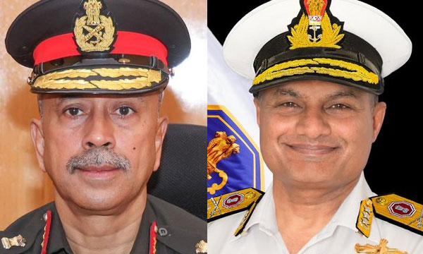 India Appoints New Defence, Navy Chiefs, To Assume Office By Month-End