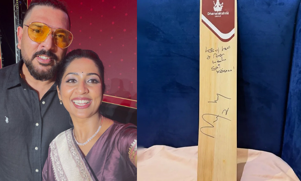 Navya Nair shares her joy of sharing the stage with Yuvraj Singh