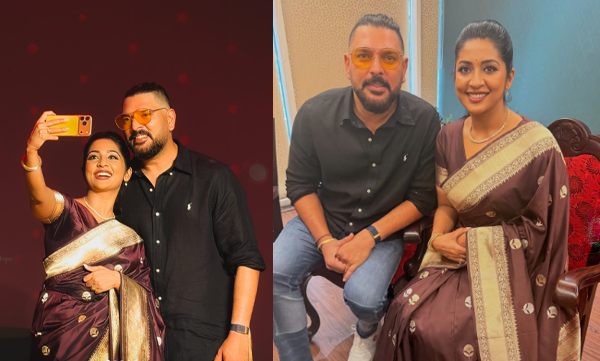 Navya Nair shares her joy of sharing the stage with Yuvraj Singh
