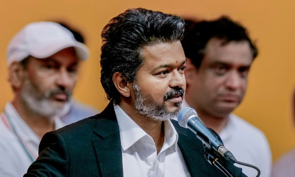 Vijay's Power-Dressing Move During Oath, Ditches Traditional Shirt-Vesti