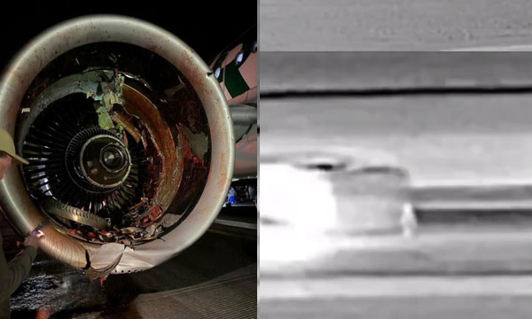 Trespasser sucked into plane’s engine after walking onto runway