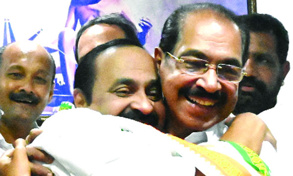 The young warrior discovered by Karunakaran in 1996 to breach the CPIM stronghold