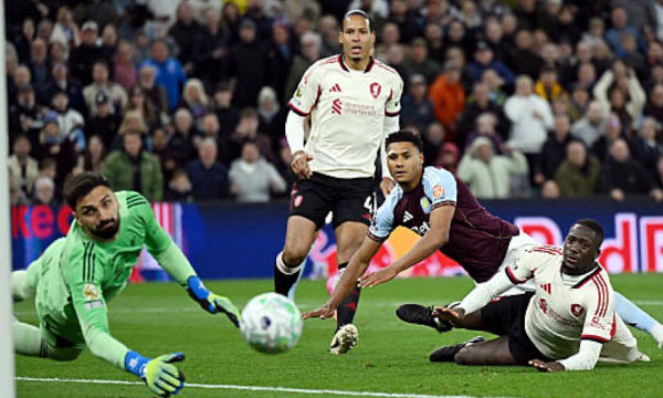 Aston Villa swept aside Liverpool to secure Champions League