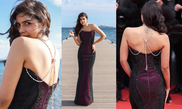 Kalyani priyadarshan elegant look in cannes Film Festival