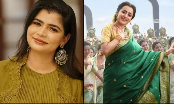 chinmayi-sripada-was-afraid-to-reveal-that-she-dubbed-for-trisha-in-karuppu