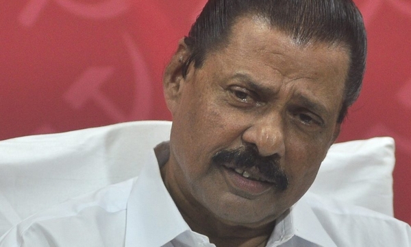 M.V. Govindan in self correction line