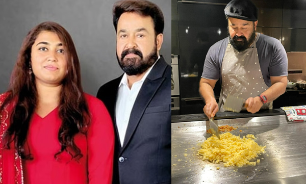 Vismaya Mohanlal's birthday wish for mohanlal