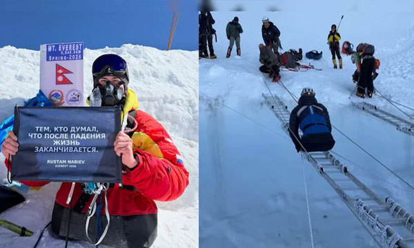 Rustam Nabiev, Ex-Russian Soldier Who Lost Both Legs, Becomes First Person To Climb Everest Using Only Arms