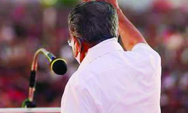 If the political leadership makes a mistake, the people will correct it.