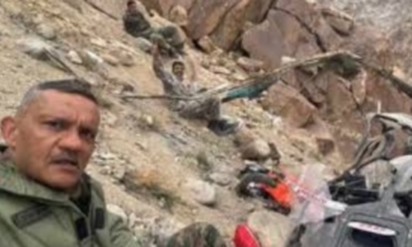 Three Army officers including the General Officer Commanding (GOC) of 3 Division (also known as Trishul Division) had a miraculous escape 