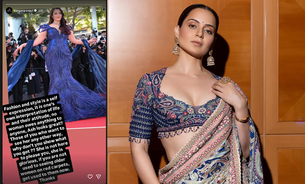Kangana Ranaut defends Aishwarya Rai amid Cannes trolling 