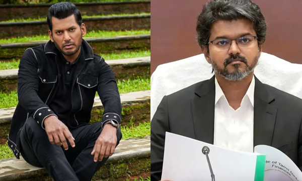 സിനിമാ മേഖലയിലെ സാഹചര്യം മനസിലാക്കിയതിന് നന്ദി; മുഖ്യമന്ത്രിക്ക് ഞങ്ങളുടെ വക ഒരു വലിയ വിസില്‍; വിജയ്ക്ക് കയ്യടിച്ച് വിശാല്‍  
