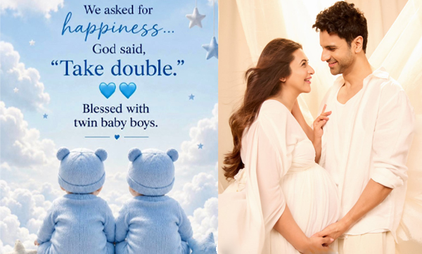Divyanka Tripathi and Vivek Dahiya welcome twin baby boys (Image Source: Instagram)