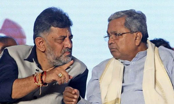 കര്ണാടകത്തില് രാഷ്ട്രീയ മാറ്റം: ഡി.കെ. ശിവകുമാര് മുഖ്യമന്ത്രിയാകും; സിദ്ധരാമയ്യ ഇന്ന് രാജി പ്രഖ്യാപിച്ചു