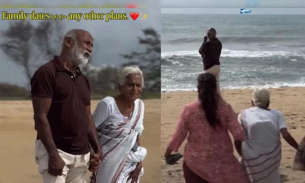 ഒടുവില് ആ സ്വപ്നം നിറവേറി: 87-ാം വയസ്സില് ആദ്യമായി കടല് കണ്ട് മുത്തശ്ശി, വീഡിയോ പങ്കിട്ട് കുടുംബം