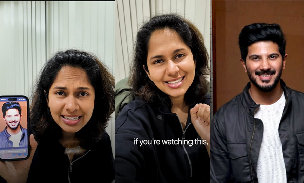 Soundarya Balasubramani who look like dulquer Salmaan (Image Source: Facebook)