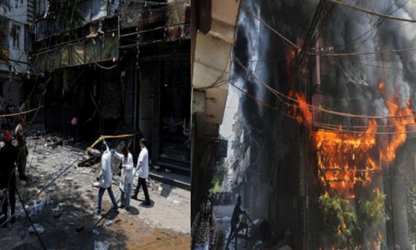 മാളവ്യ നഗർ തീപിടുത്തം :മരിച്ചവരിൽ 13 വിദേശ പൗരന്മാർ