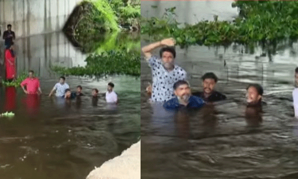 ദേശീയപാത നിര്മാണം ദുരിതമായെന്ന് പരാതി; ചേര്ത്തലയില് പ്രതിഷേധം