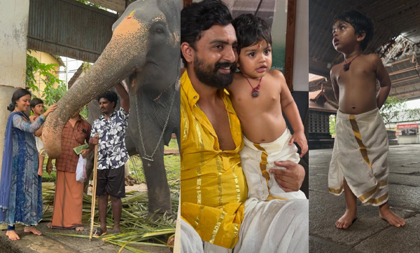 Amala Paul birthday wish for her son (Image Source: Instagram)