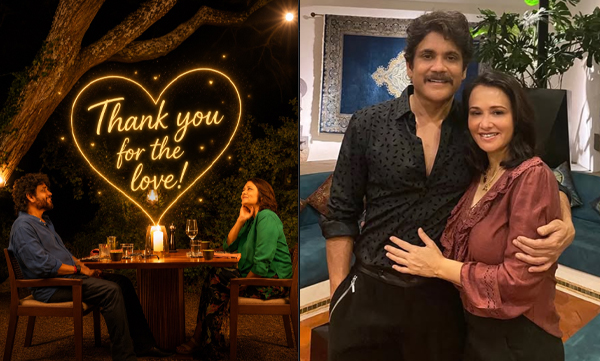 Amala shared a heartfelt thanking note everyone for the love on their special day (Image Source: Instagram)