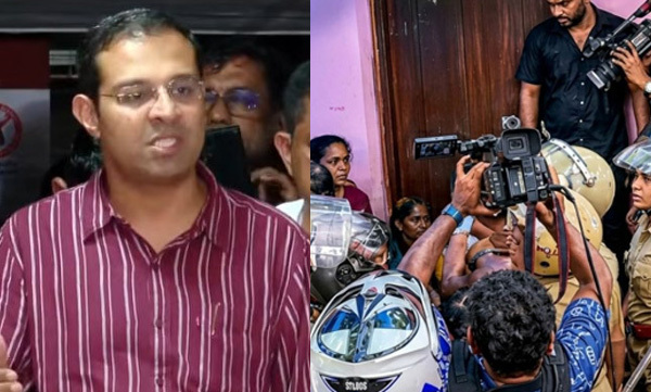 മലയിടംതുരുത്തില്‍ സമവായം; കുടുംബങ്ങളെ കുടിയിറക്കില്ല, പുതിയ വീട് വെച്ച് നൽകുമെന്ന് മന്ത്രി, സമരം അവസാനിപ്പിച്ചു