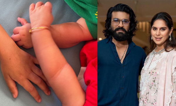 ' ഹൃദയം നിറഞ്ഞിരിക്കുന്നു' ; മക്കളുടെ കുഞ്ഞി കൈകളുടെ ചിത്രം പങ്കുവച്ച് ഉപാസന 
