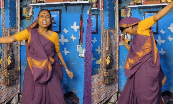 സാരിയിലും സൂപ്പര് മൂണ്വോക്ക്! മൈക്കല് ജാക്സണെ അനുസ്മരിപ്പിച്ച് യുവതിയുടെ കിടിലന് ഡാന്സ്, വീഡിയോ വൈറല്