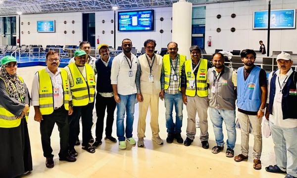 ഇന്ത്യൻ ഹാജിമാരുടെ മടക്കയാത്ര പൂർത്തിയായി; ജിദ്ദ കെ.എം.സി.സി വളണ്ടിയർമാർക്ക് ചാരിതാർത്ഥ്യം
