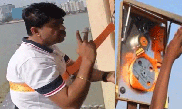 ബഹുനില കെട്ടിടങ്ങളില് തീപിടിച്ചാല് ഇനി പേടിക്കേണ്ട; ജീവന് കാക്കാന് ബാല്ക്കണിയില് ഒരു മാന്ത്രിക ഗോവണി!