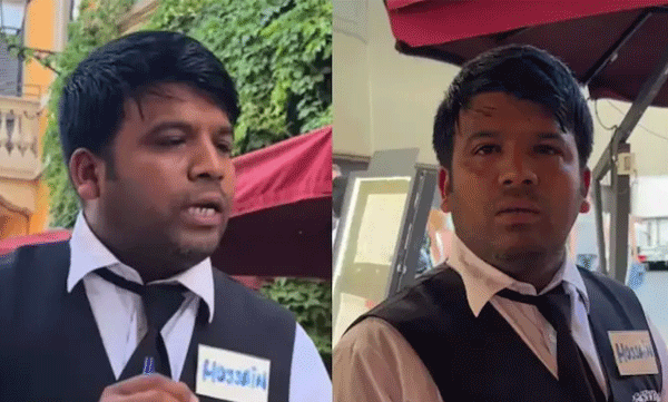 രാജ്യത്തെ അധിക്ഷേപിച്ച് സംസാരിച്ചു: ഇറ്റലിയിലെ റെസ്റ്റോറന്റിൽ വെയ്റ്ററെ മുട്ടുകുത്തിച്ച് ഇന്ത്യൻ യുവതികൾ, സ്ത്രീകളോട് കളി വേണ്ടന്ന് നെറ്റീസണ്‍സ്