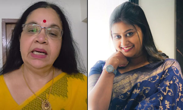 '' അന്‍സിബക്ക് പുരുഷ സുഹൃത്ത് ഉളളതാണോ നിങ്ങളുടെ പ്രശ്‌നം? , എന്തിനാണ് ഒരു പെണ്ണിനെക്കുറിച്ച് മറ്റൊരു പെണ്ണായ നിങ്ങള്‍ പരദൂഷണം പറയുന്നത്? ; ലക്ഷ്മിപ്രിയയ്‌ക്കെതിരെ ഭാഗ്യലക്ഷ്മി 
