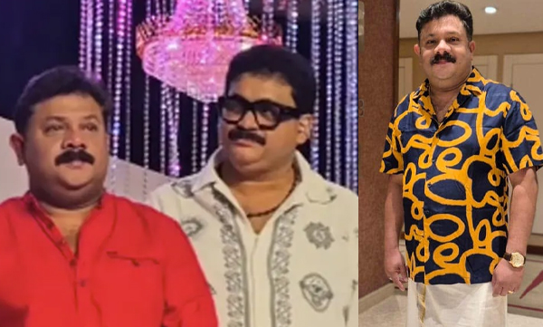 Hareesh kanaran compramices with NM Badusha (Image Source: Facebook)