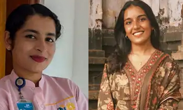ഗതാഗതക്കുരുക്കിൽ കാർ യാത്രികൻ കുഴഞ്ഞുവീണു; ബസിൽ നിന്ന് ഇറങ്ങി വന്ന് രക്ഷിച്ച് രണ്ട് മാലാഖമാർ