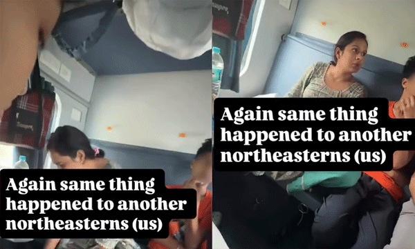 ട്രെയിൻ യാത്രയ്ക്കിടെ വംശീയ അധിക്ഷേപം; വടക്കുകിഴക്കൻ സംസ്ഥാനങ്ങളിൽ നിന്നുള്ള സഹോദരിമാർക്ക് നേരിടേണ്ടി വന്നത് ദുരനുഭവം
